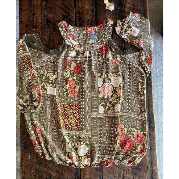 New York & Company floral top size XLarge - Picture 8 of 15